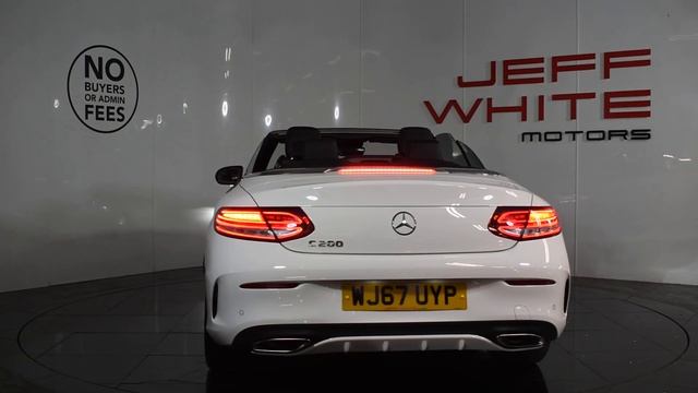 2017 Mercedes-Benz C Class Cabriolet AMG Line 2.0 смотреть онлайн