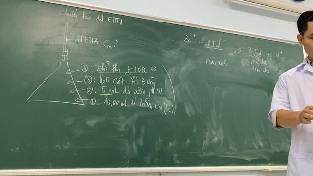 Thực hành hoá phân tích 1 buổi 5 : Chuẩn độ tạo phức- phương pháp Complexon: ĐL độ cứng của nước смотреть онлайн