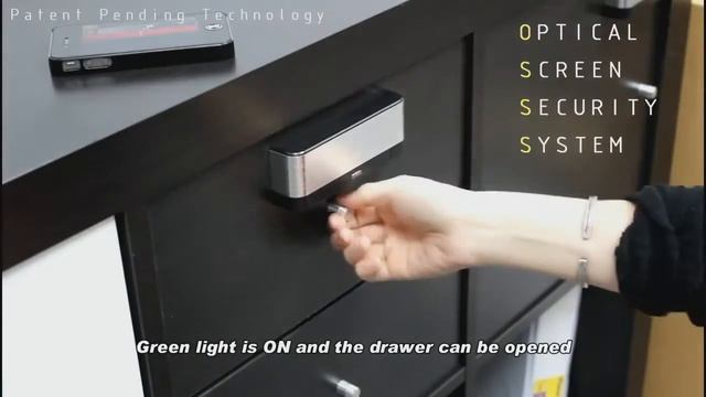 OSSS Smart Drawer Lock with Smartphone digital keys OS DR02PL смотреть онлайн