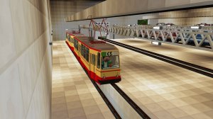 Обновление окраса для трамвая ЛМ-68ММ "СПб ГУП Горэлектротранс"