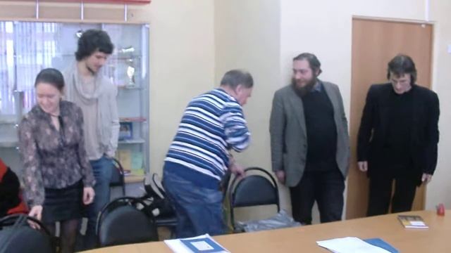 Владимир Тучков в МГПИ.AVI