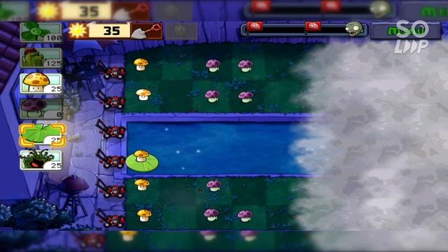 ТУМАН И ТУМАН/ (ПРОХОЖДЕНИЯ №25) [Plants Vs. Zombies] / BaHa12