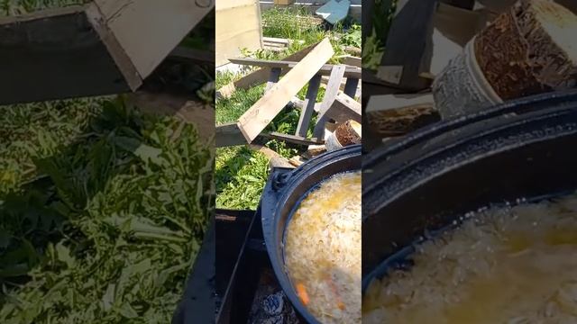 Афганский плов в казане смотреть онлайн