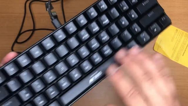 Ant-Esports-MK1300-Mini Mechanical Gaming Keyboard смотреть онлайн