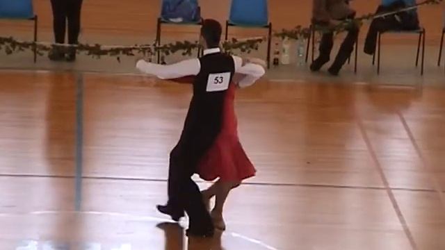 2014 2015 Competición de Fene Kevin y Alba Vals Inglés Ronda de Presentación смотреть онлайн