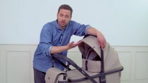 Всесезонная коляска 3 в 1 Indigo Desire для детей от рожденья до 3-х лет