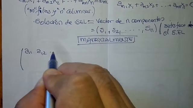 SISTEMA LINEAL DE ECUACIONES - TEOREMA DE ROUCHE-FROBENIUS смотреть онлайн