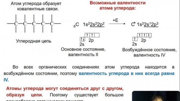 тема 1 Основные положения органической химии (часть 1)