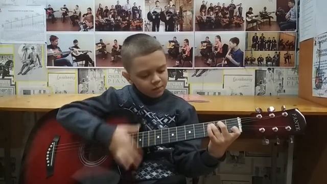 В. Цой "Звезда по имени Солнце" (Ярослав, ученик 1 класса) смотреть онлайн