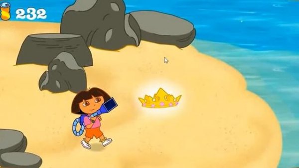 Даша путешественница, мультфильм на русском. Даша на пляже