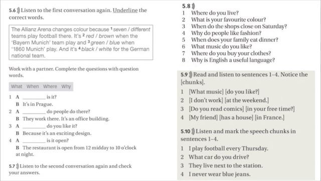Navigate Beginner Coursebook A1 Listening Unit 5 смотреть онлайн