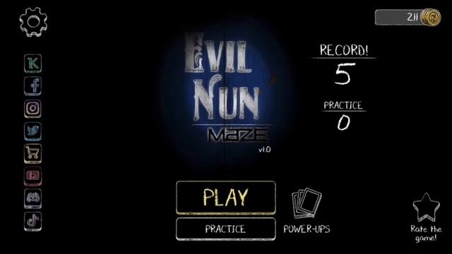When you hear the music-RUN-Evil Nun maze:ENDLESS ESCAPE Gameplay смотреть онлайн