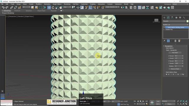 Patch Deform Binding (WSM) & Path Deform Binding ( WSM ) Modifier in Autodesk 3ds Max in Hindi смотреть онлайн
