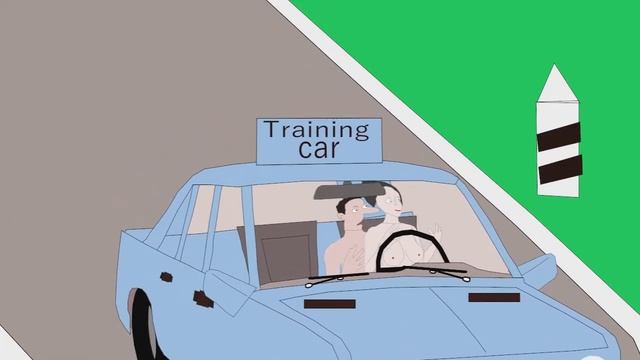 Урок по вождению автомобиля/Driving lesson. смотреть онлайн