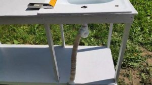 Дачный умывальник на улице