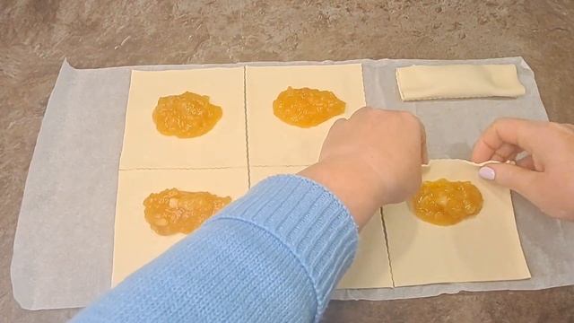 "Слойки " Быстрая выпечка !!! смотреть онлайн