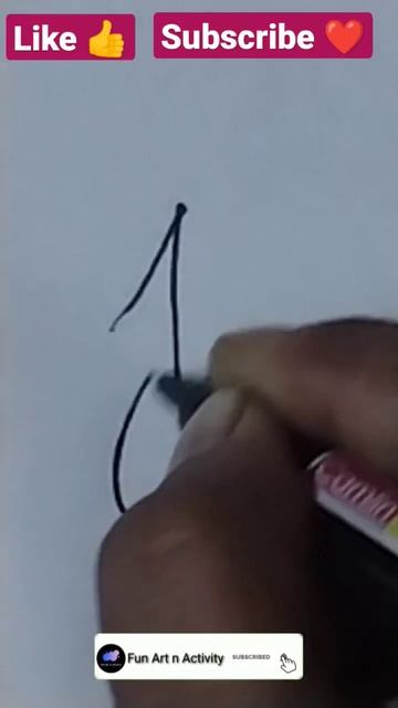 DRAWING A CURSIVE LETTER J ✍️ | Lettering |DOODLE ART | HOW TO DRAW A CURSIVE LETTER J FOR BEGINNER