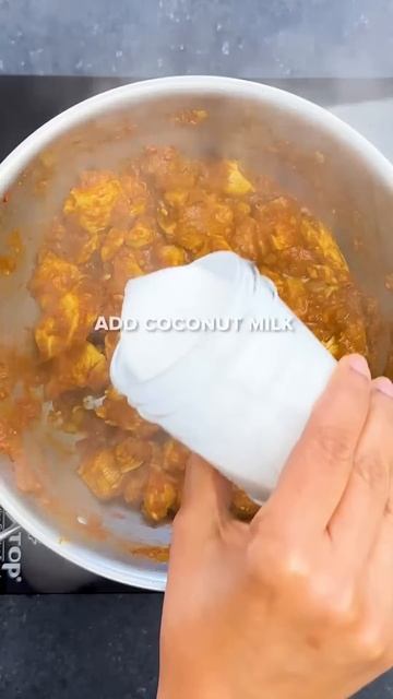 Chicken Coconut Curry - Easy 30-Minute Recipe #shorts смотреть онлайн