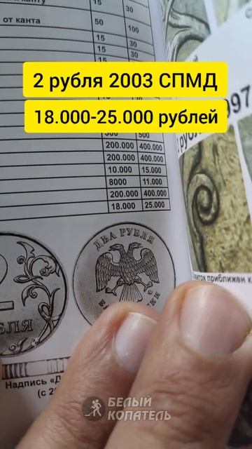 2 рубля 2003 года стоит 400.000 рублей. Редкие монеты смотреть онлайн