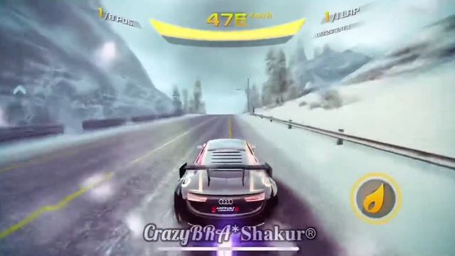 Asphalt8 (ALPS REVERSE) Audi R8 e-tron SE 00:47:799 смотреть онлайн