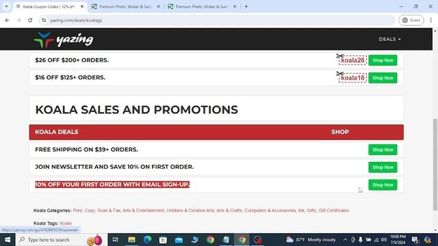 Koala Gp Paper Coupon Code, Promo, Discount 12% Off смотреть онлайн
