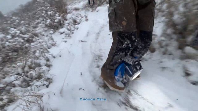 MTEN 4 SNOW TEST (Incredible Mini Electric Unicycle!)