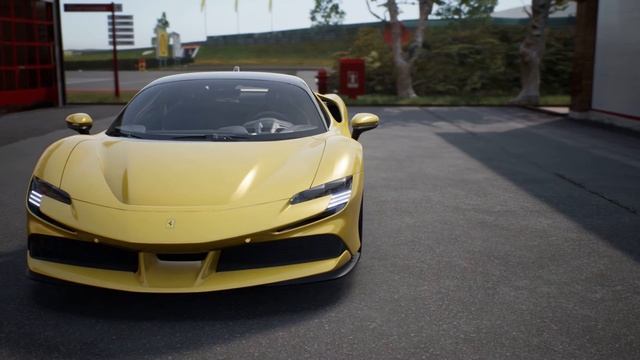 Ferrari SF90 Stradale Giallo Triplo Strato Walkaround смотреть онлайн