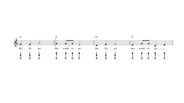 Up on the Housetop Harmonica Tab смотреть онлайн