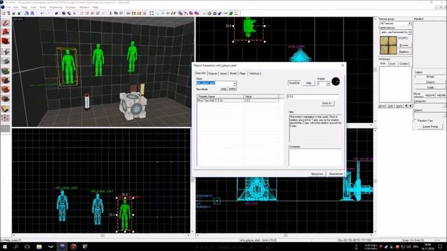 [hammer editor for Portal 2] tutorial #03: dropper, laser, wall cuts {German} смотреть онлайн