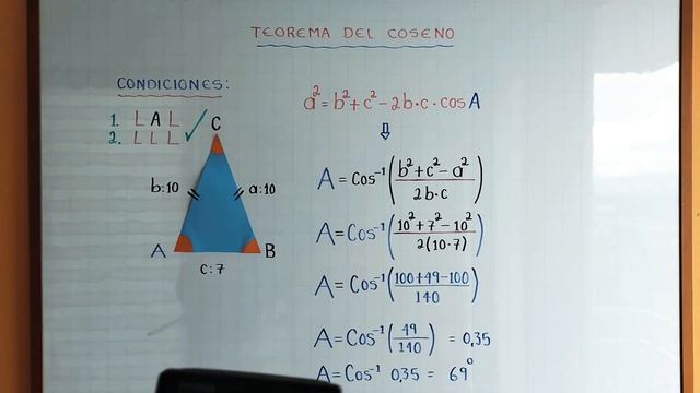 Teorema Del Coseno