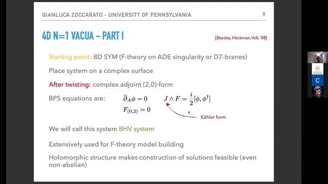 Gianluca Zoccarato - Geometric Unification of Higgs Bundle Vacua - Part I смотреть онлайн
