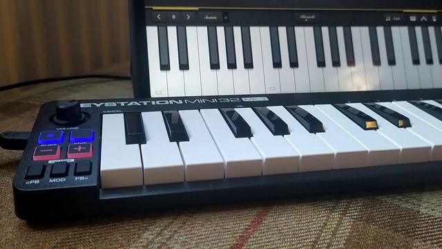 M-Audio Keystation Mini 32 Sustain tip смотреть онлайн