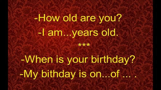 Англійська мова. Personal Information.Питання- відповіді смотреть онлайн