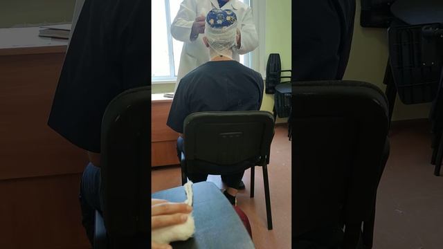 Крестообразная на затылок смотреть онлайн
