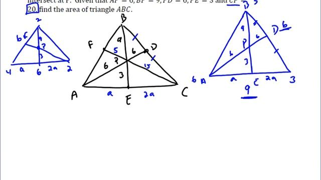 Mass Point Example With Stewarts Theorem смотреть онлайн