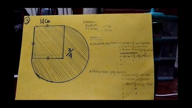 [MATEMATIKA KELAS 6] Hitunglah luas dan keliling bangun ruang yang di arsir. смотреть онлайн