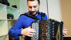 ЖИВОЙ ЗВУК!⚡эй, ямщик...⚡ Баян - Рушан Аюпов.