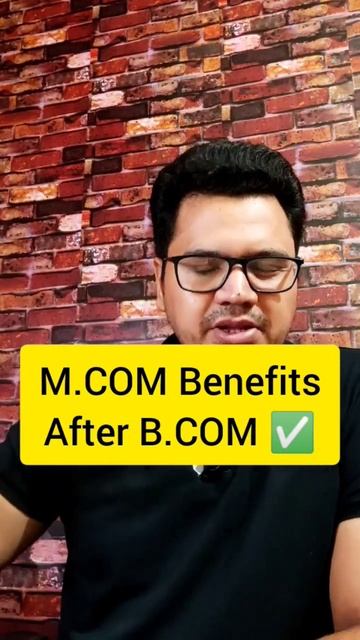 M.Com Course Benefits 🔥🔥 | M.Com After B.COM Perfect Choice? 😱 | #shorts смотреть онлайн