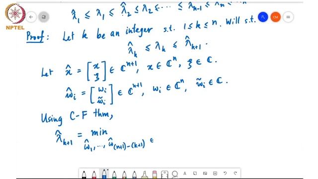 Interlacing Theorem I