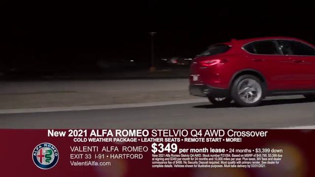 Valenti Alfa Romeo Accelerate into Spring in CT Save on Giulia and Stelvio смотреть онлайн