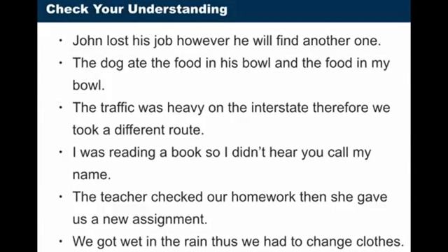 Compound Sentences - How To Write And Punctuate Compound Sentences - Types Of Compound Sentences