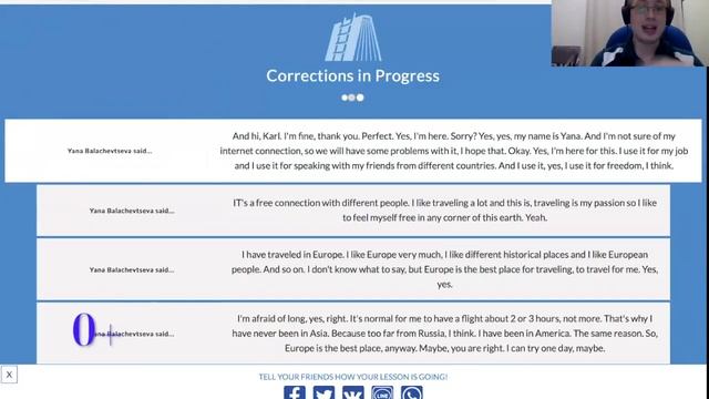 Короткий видео урок английский с Карлом- носителем из США бесплатно