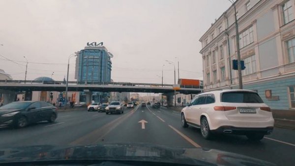 Driving Moscow 4K - Driving through winter Moscow, Russia, Russia | Driving Tour, Virtual Tour