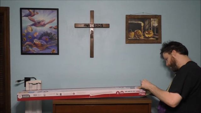 UNBOXING HYPER TOUGH 3200 LUMEN 4 FOOT LED SHOP LIGHT смотреть онлайн