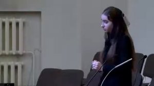 За Иисуса держись. Поёт на языке жестов Мариамь.