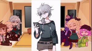 реакция персонажей данганронпа 2 на тик ток!