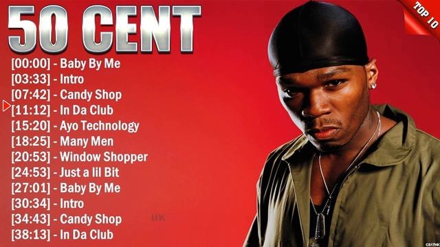 50 Cent Greatest Hits 2024 - TOP 10 Songs of the Weeks 2024 - Best Playlist RAP Hip Hop 2024 смотреть онлайн