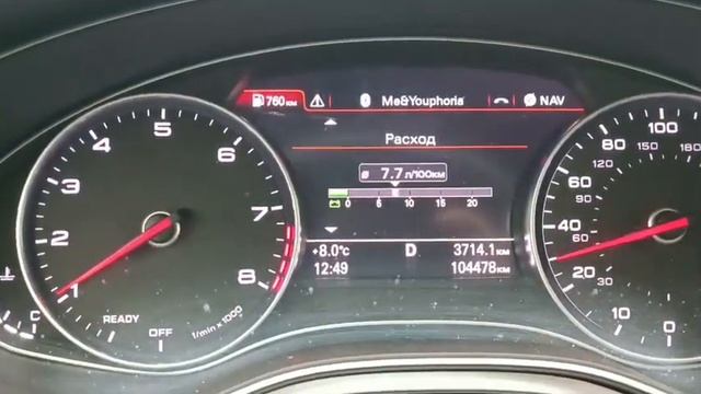 Розхід Audi A6 16 рік бензин 3,0 смотреть онлайн
