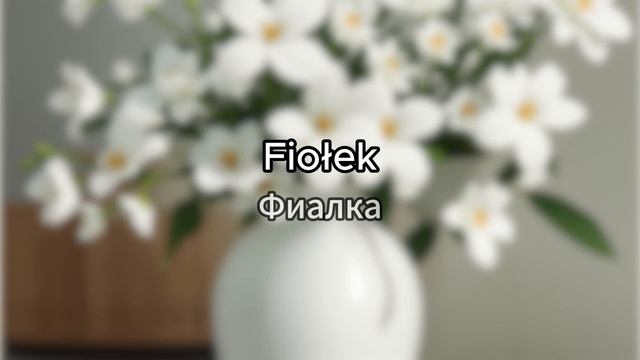 ПОЛЬСКИЙ ЯЗЫК | #23 Цветы | ПОЛЬСКИЕ СЛОВА смотреть онлайн