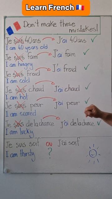 ❌️ Don't make these mistakes in French by using the verb 'être' instead of the verb 'avoir' ☝️🇨🇵 смотреть онлайн